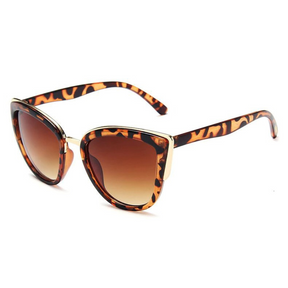 Óculos de Sol Feminino CatEye proteção UV400