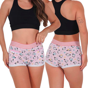 Kit 5 Calcinhas Short Algodão Penteado | Conforto e Estilo