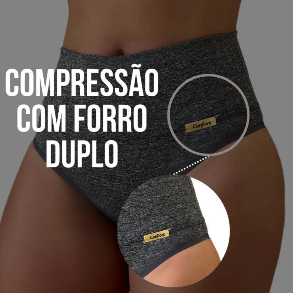 Kit 3 Calcinhas Modeladoras Femininas | Conforto e Estilo