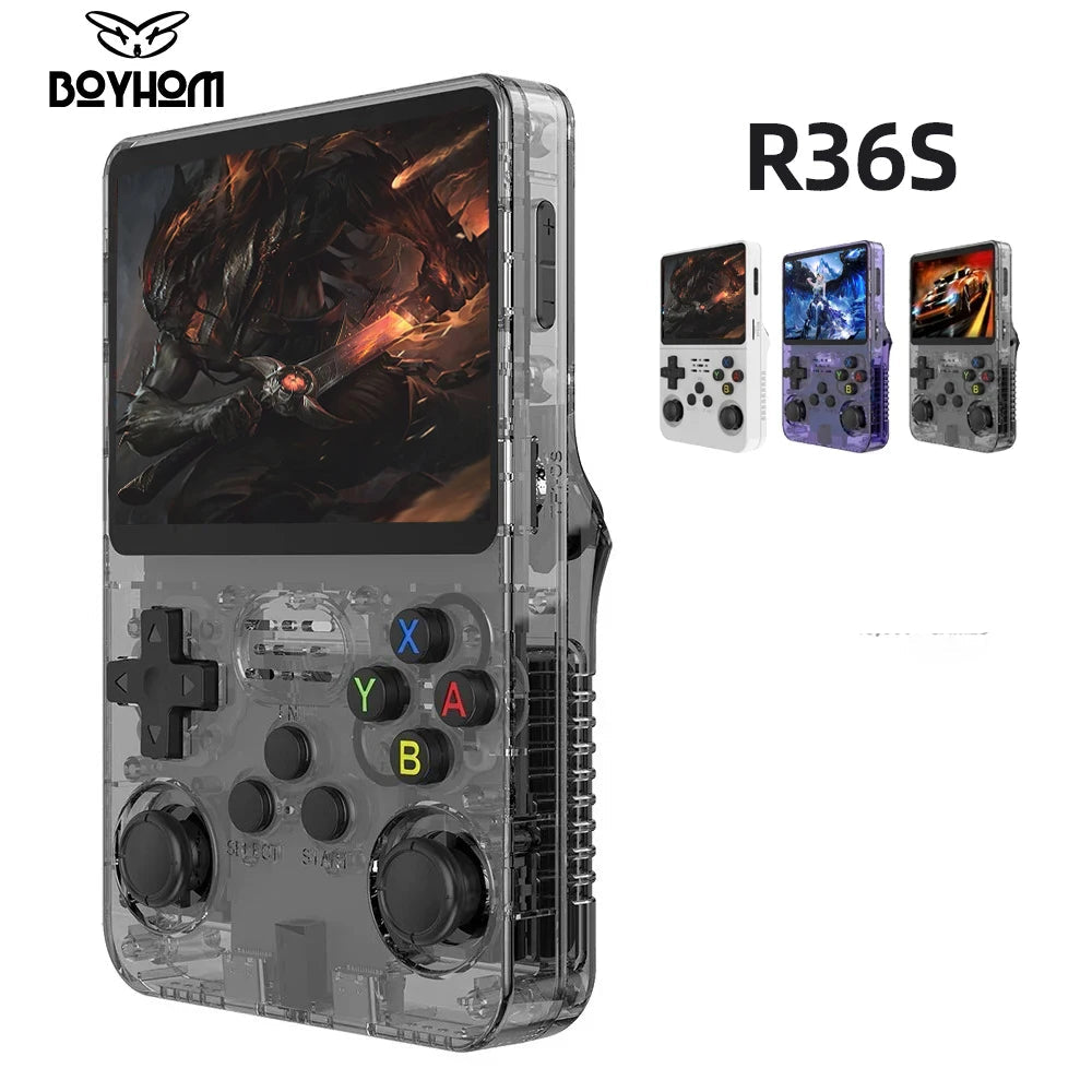 Video Game Console Portátil 128G R36S Retro 10.000 Jogos