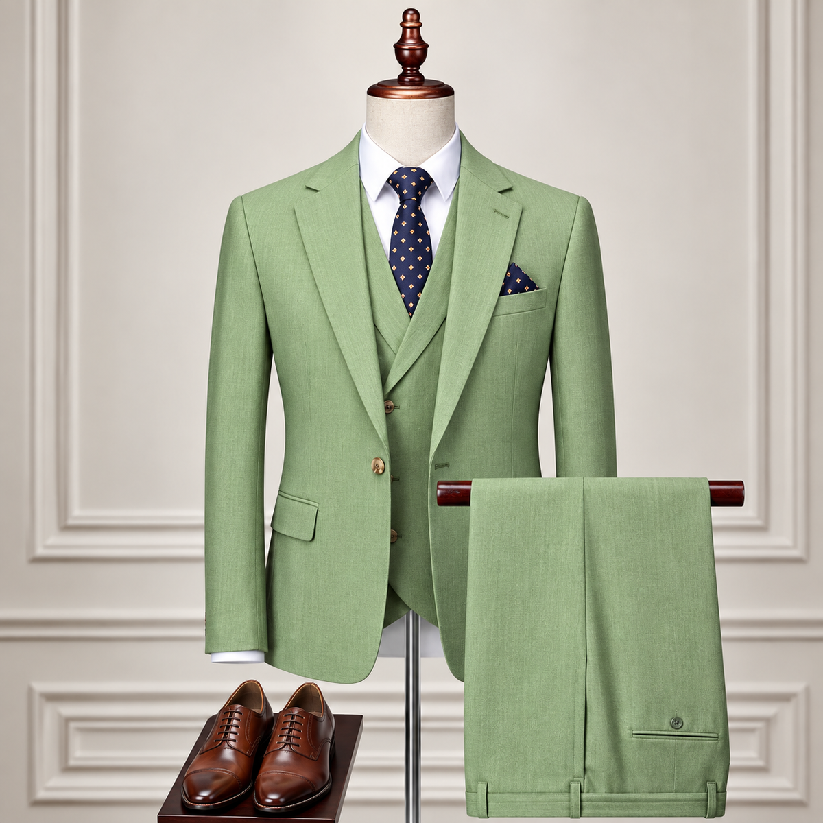 Terno Masculino Slim Jade