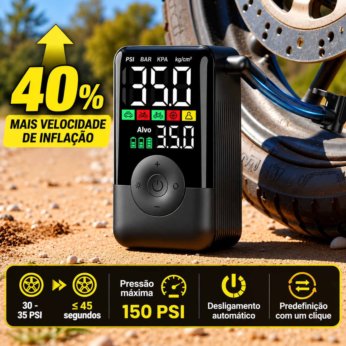Compressor Portátil RoadPulse