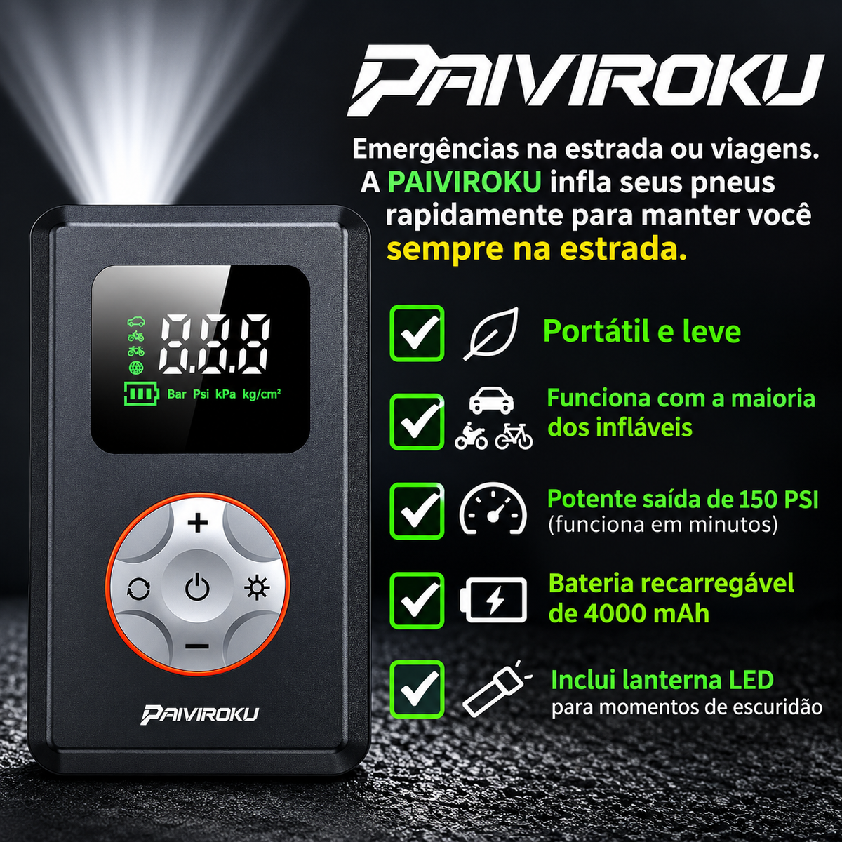 Compressor Portátil LumaDrive
