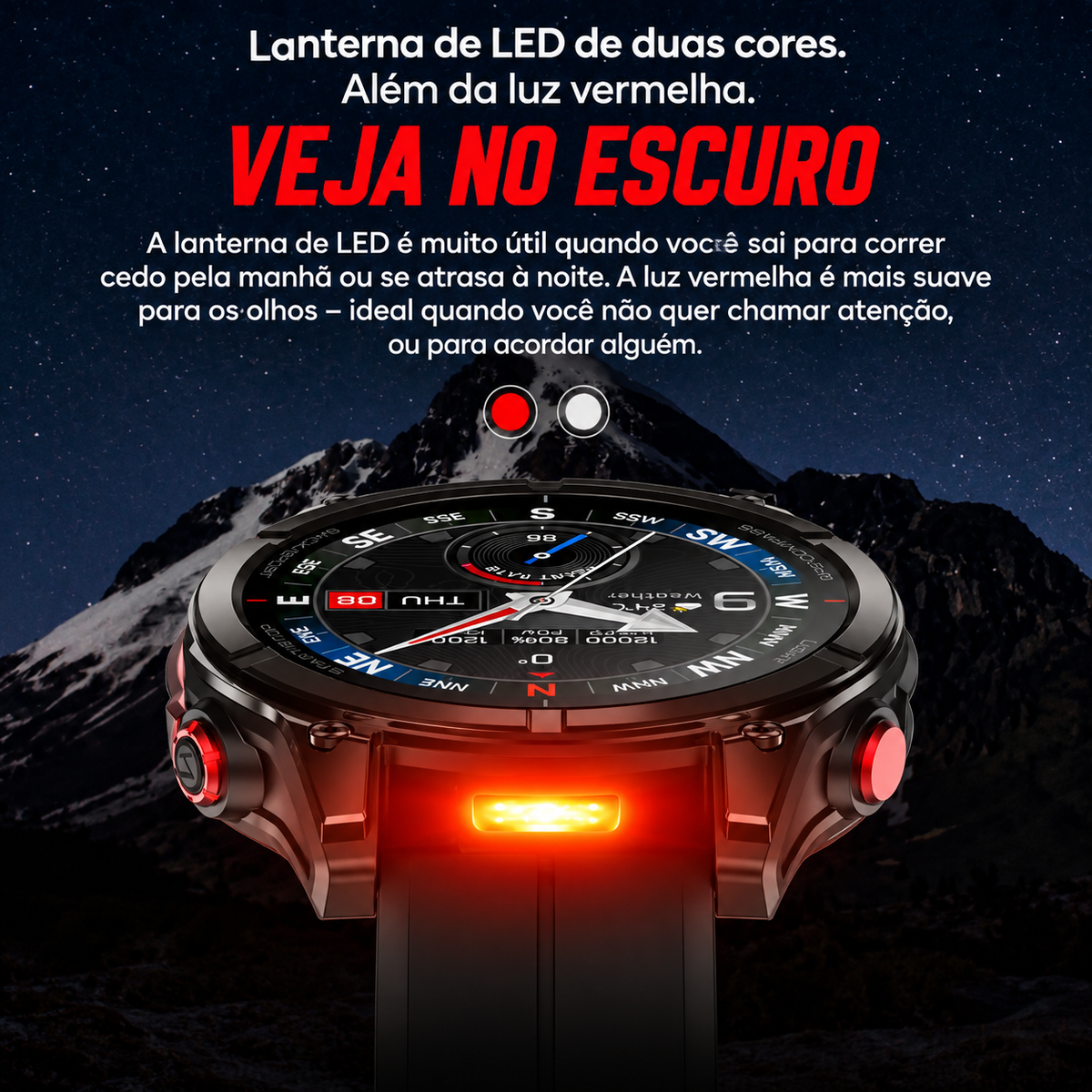 Smartwatch Esportivo GPS TrailForce