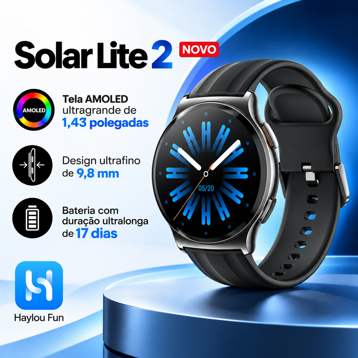 Smartwatch Esportivo Pulse Command