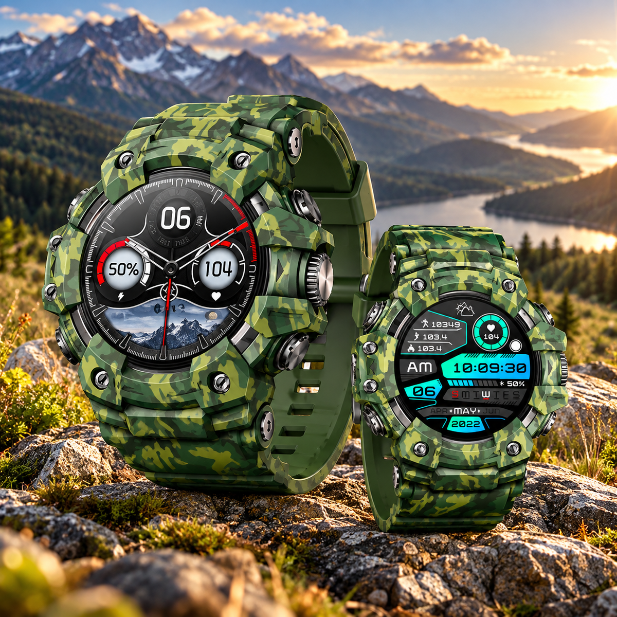 Smartwatch Militar Outdoor Terra Command