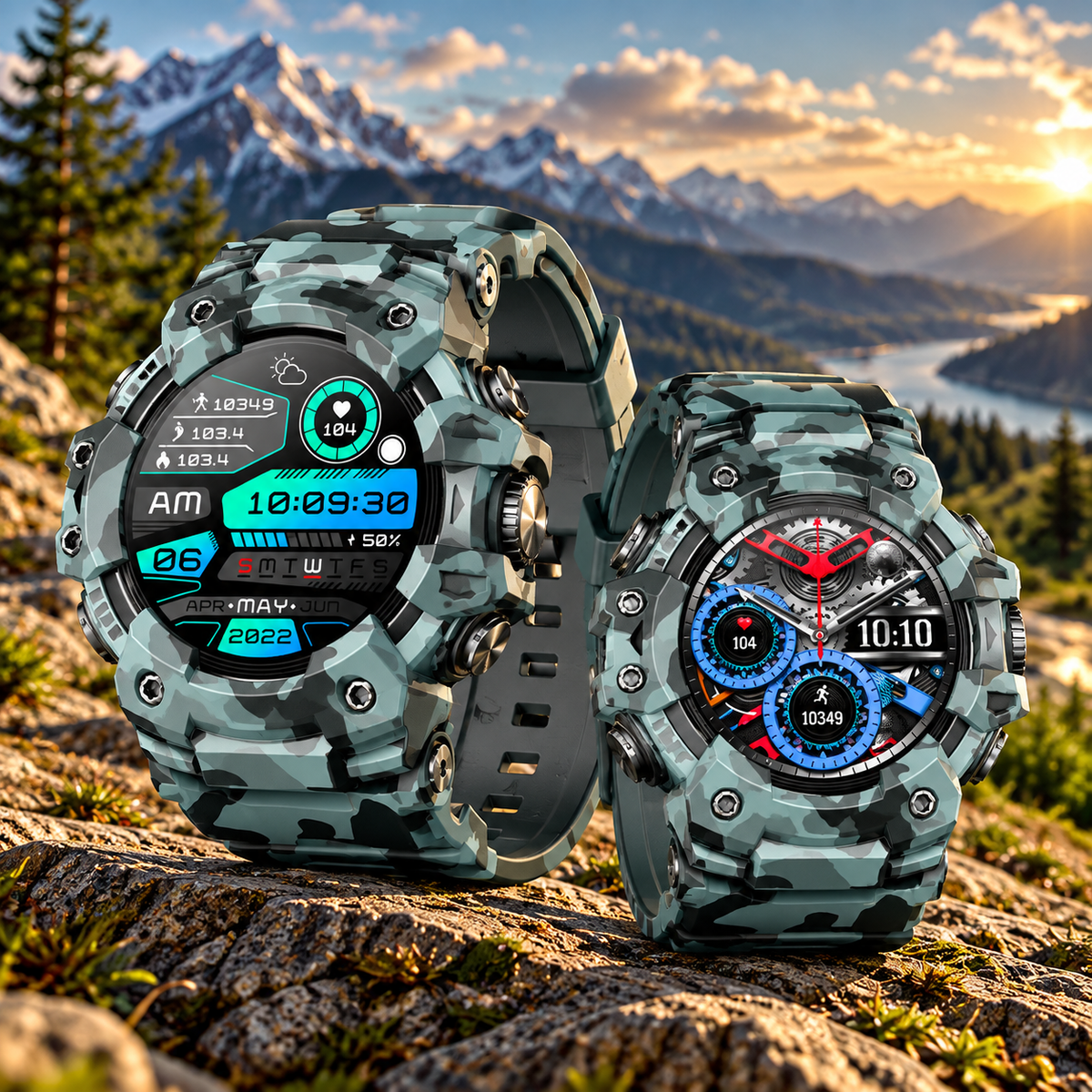 Smartwatch Militar Outdoor Terra Command