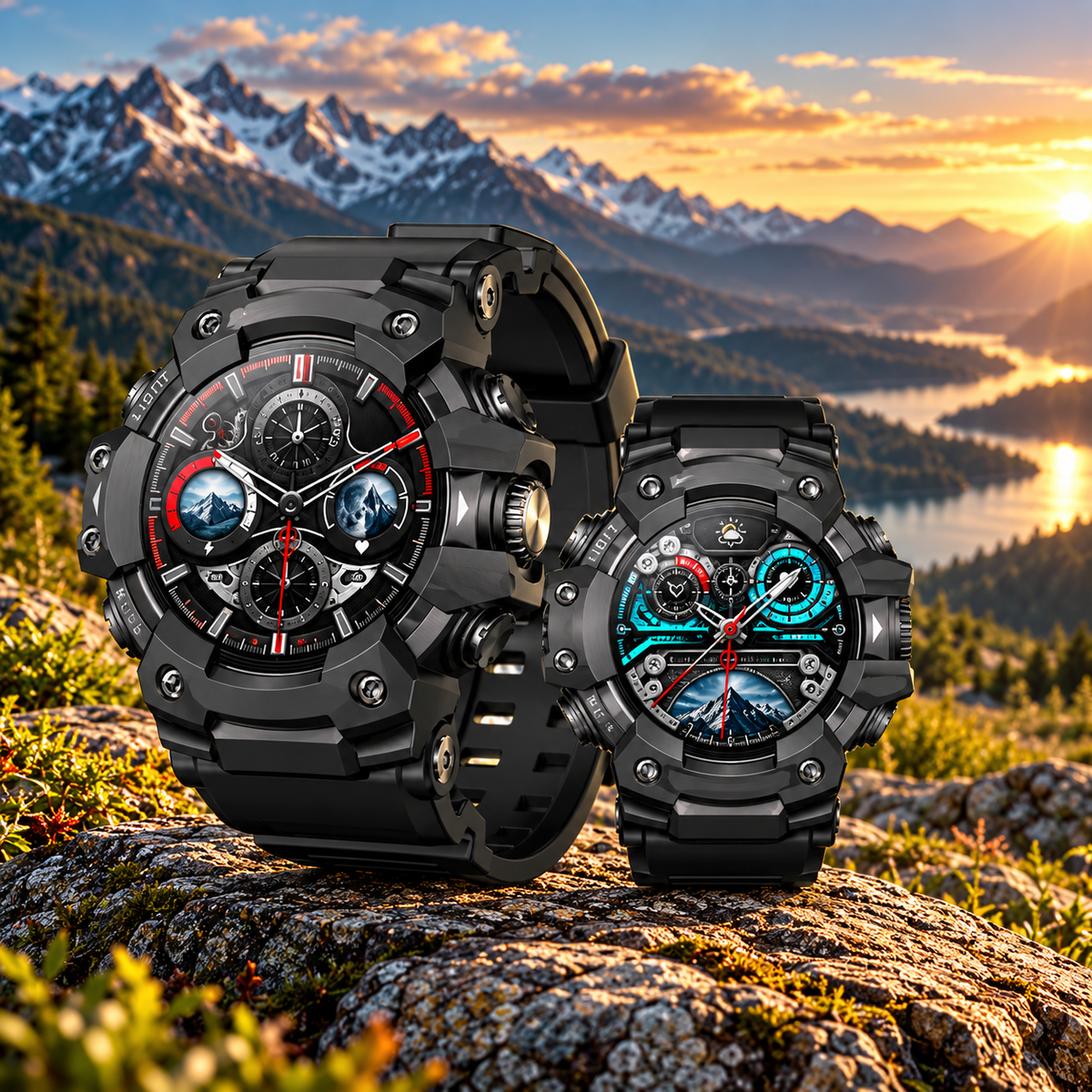 Smartwatch Militar Outdoor Terra Command