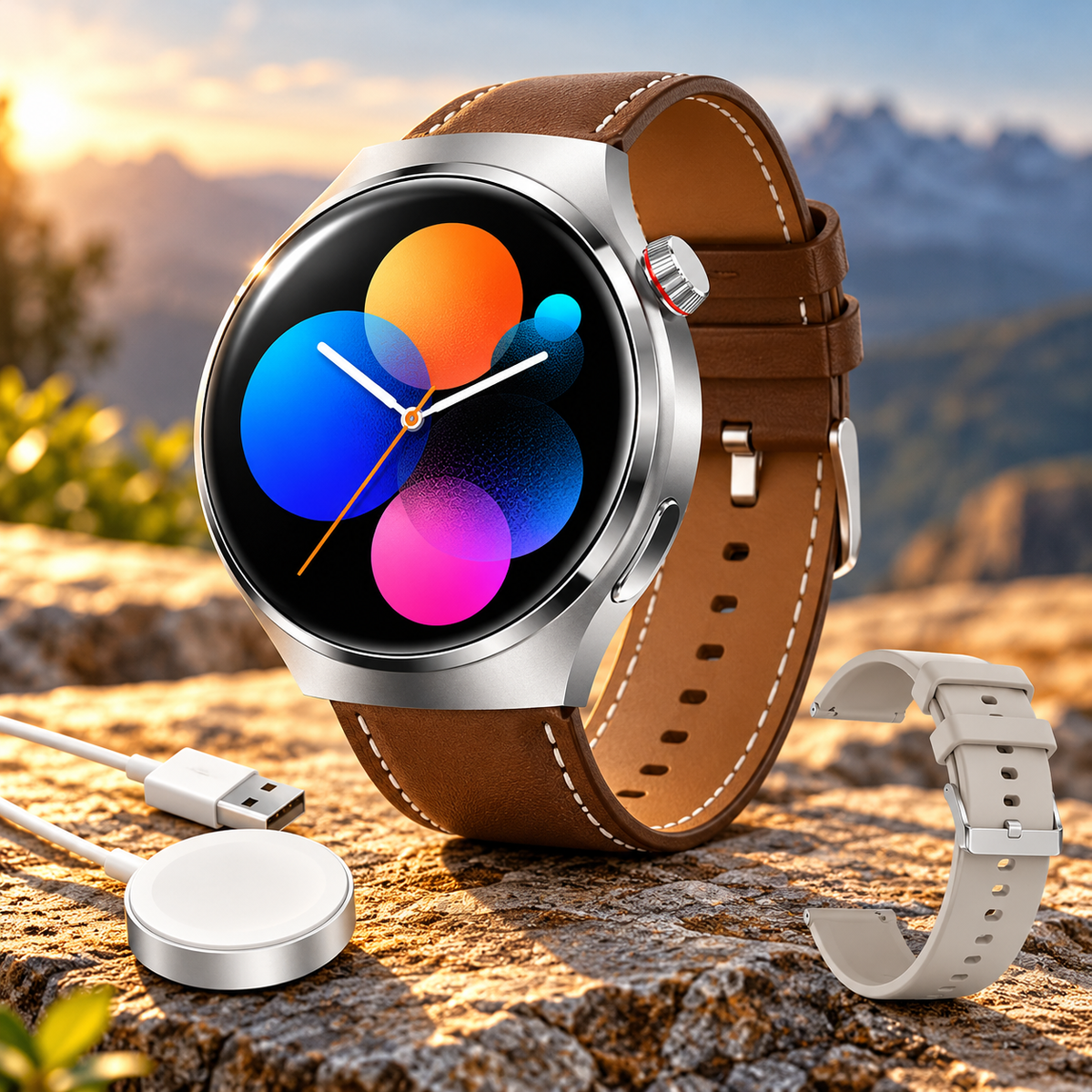 Smartwatch Outdoor GPS Trail Command