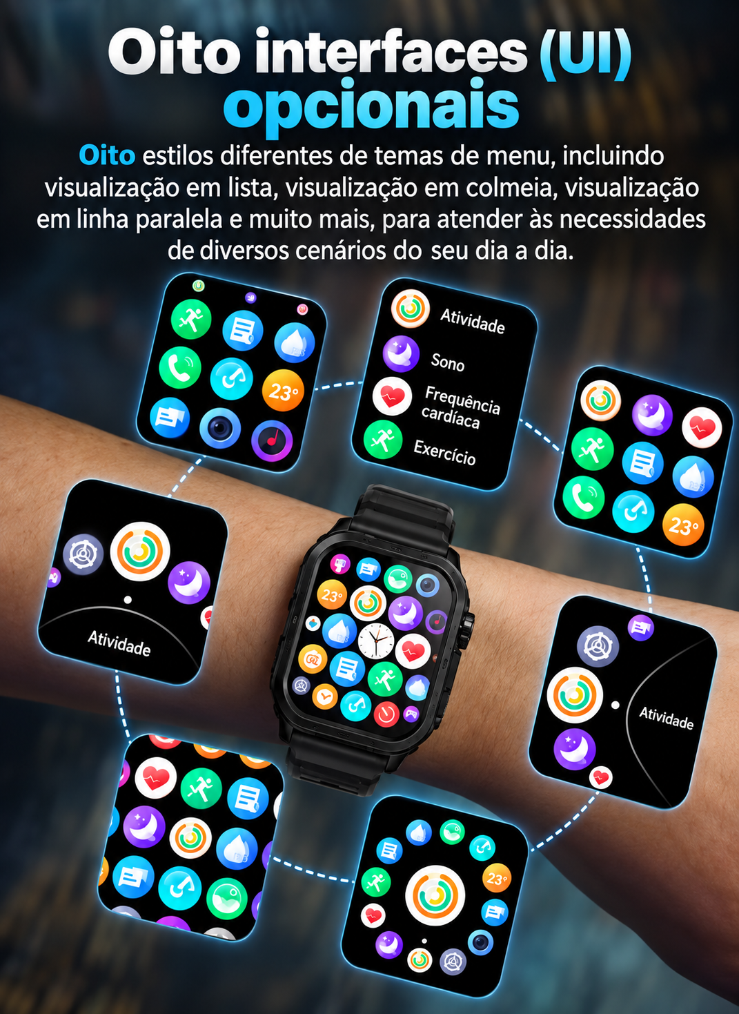 Smartwatch Esportivo GPS Northline