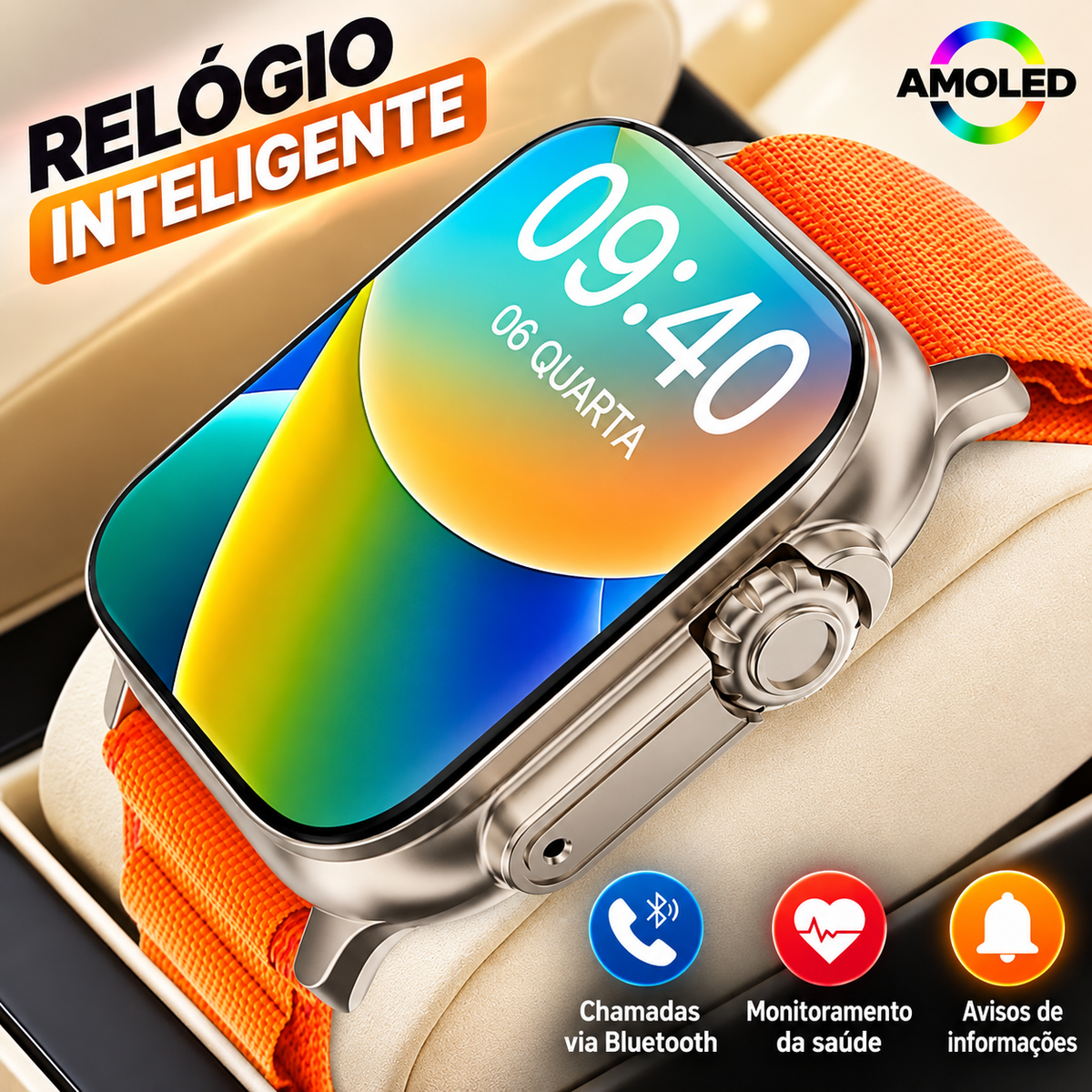 Smartwatch Esportivo GPS Northline