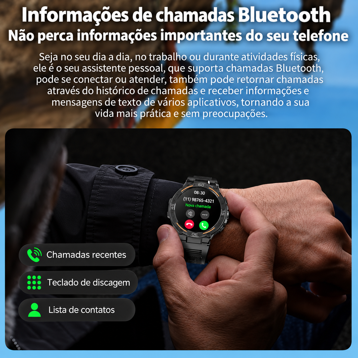 Smartwatch Militar Vanguard X