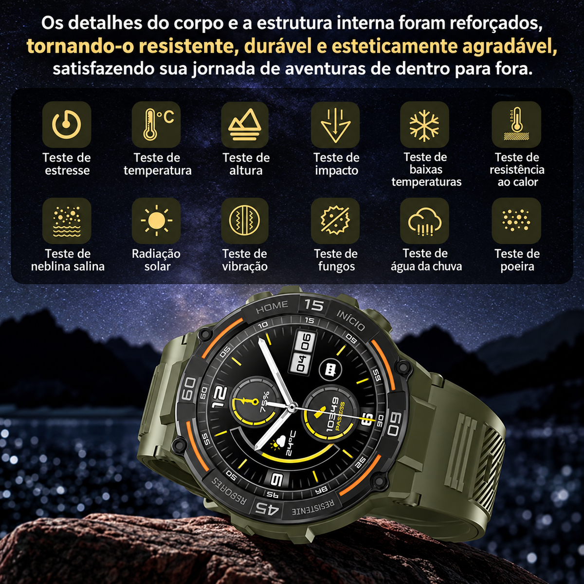 Smartwatch Militar Vanguard X