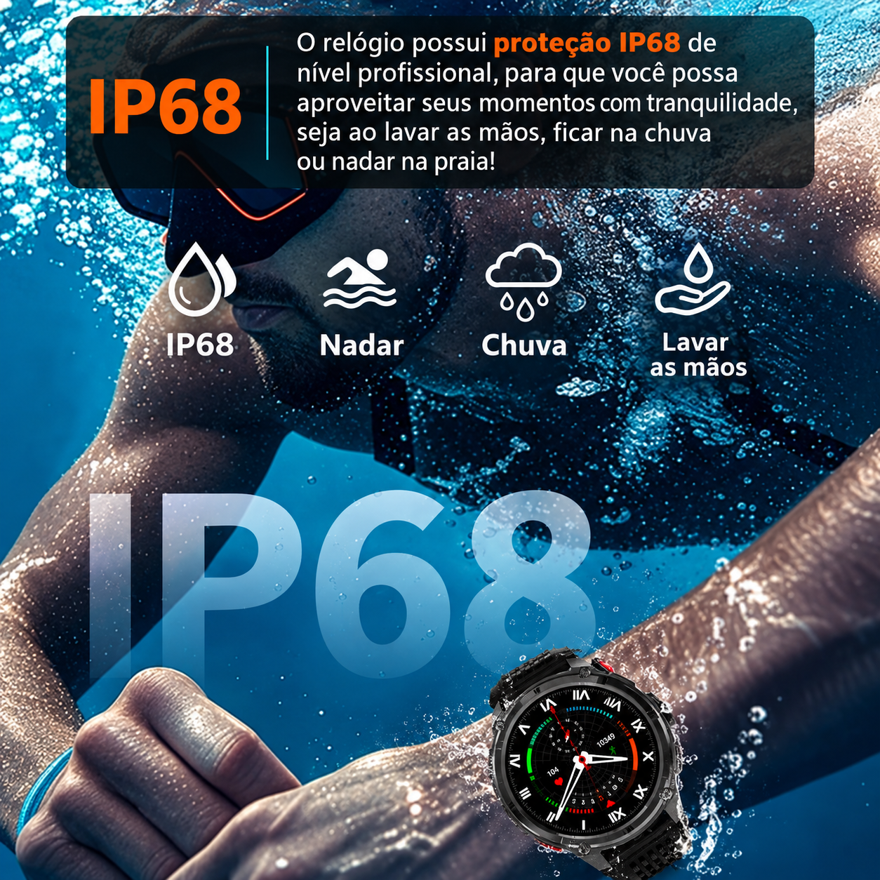 Smartwatch Militar TerraForce Pro