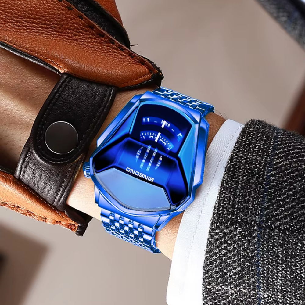 Relógio Masculino de Luxo Corbin Steel