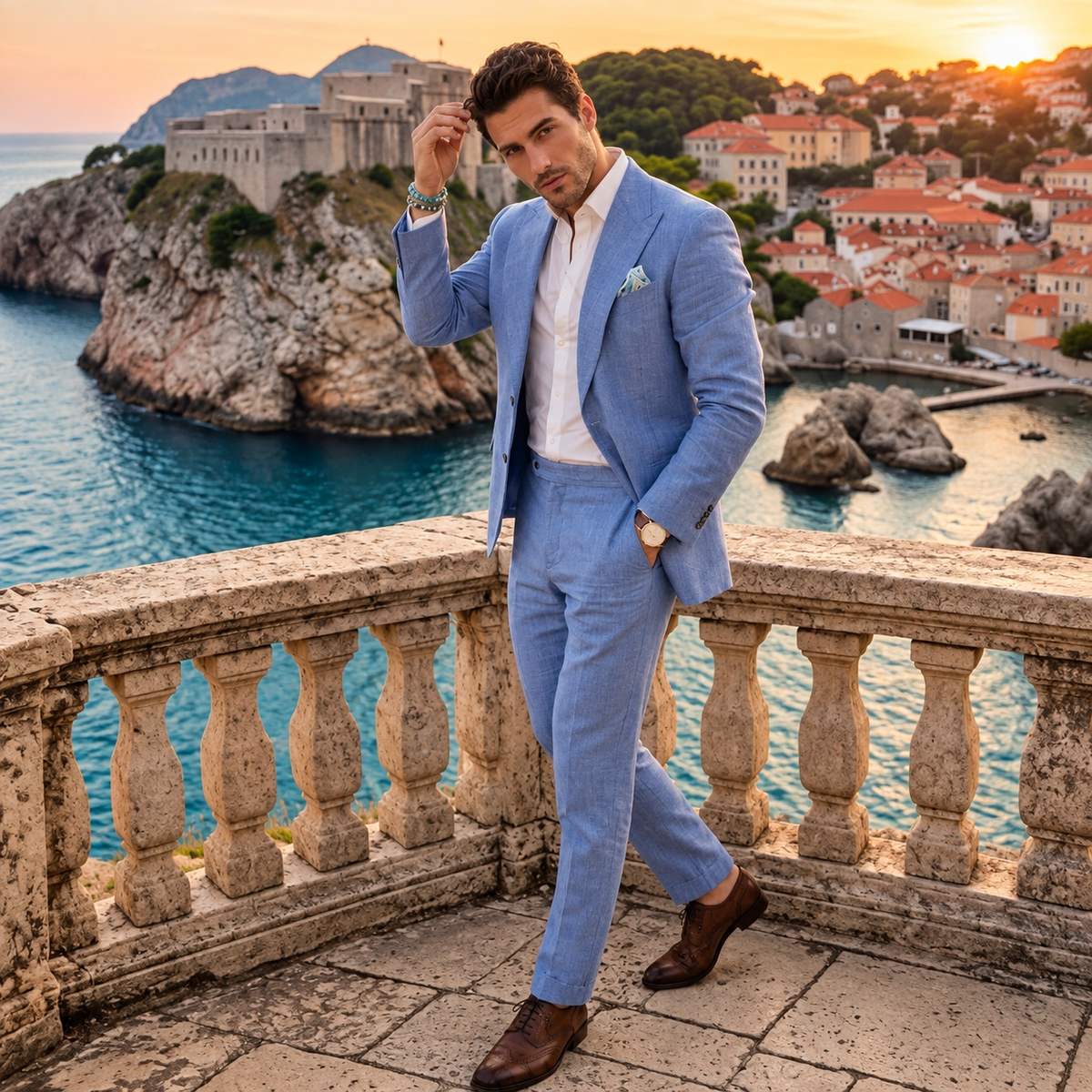 Terno Masculino Slim 2 Peças Marencourt