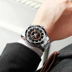 Relógio de Pulso Masculino CURREN Esportivo e Elegante