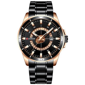 Relógio de Pulso Masculino CURREN Esportivo e Elegante