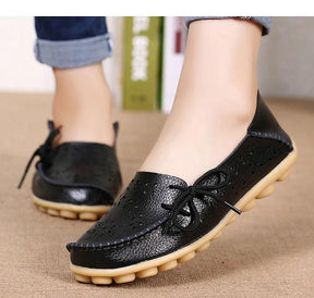 Mocassins de Couro Feminino Confortáveis