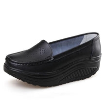 Mocassins Plataforma Feminino em Couro Legitimo - Conforto e Estilo