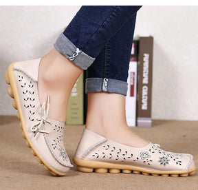 Mocassins de Couro Feminino Confortáveis
