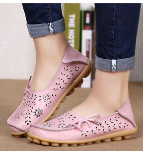 Mocassins de Couro Feminino Confortáveis