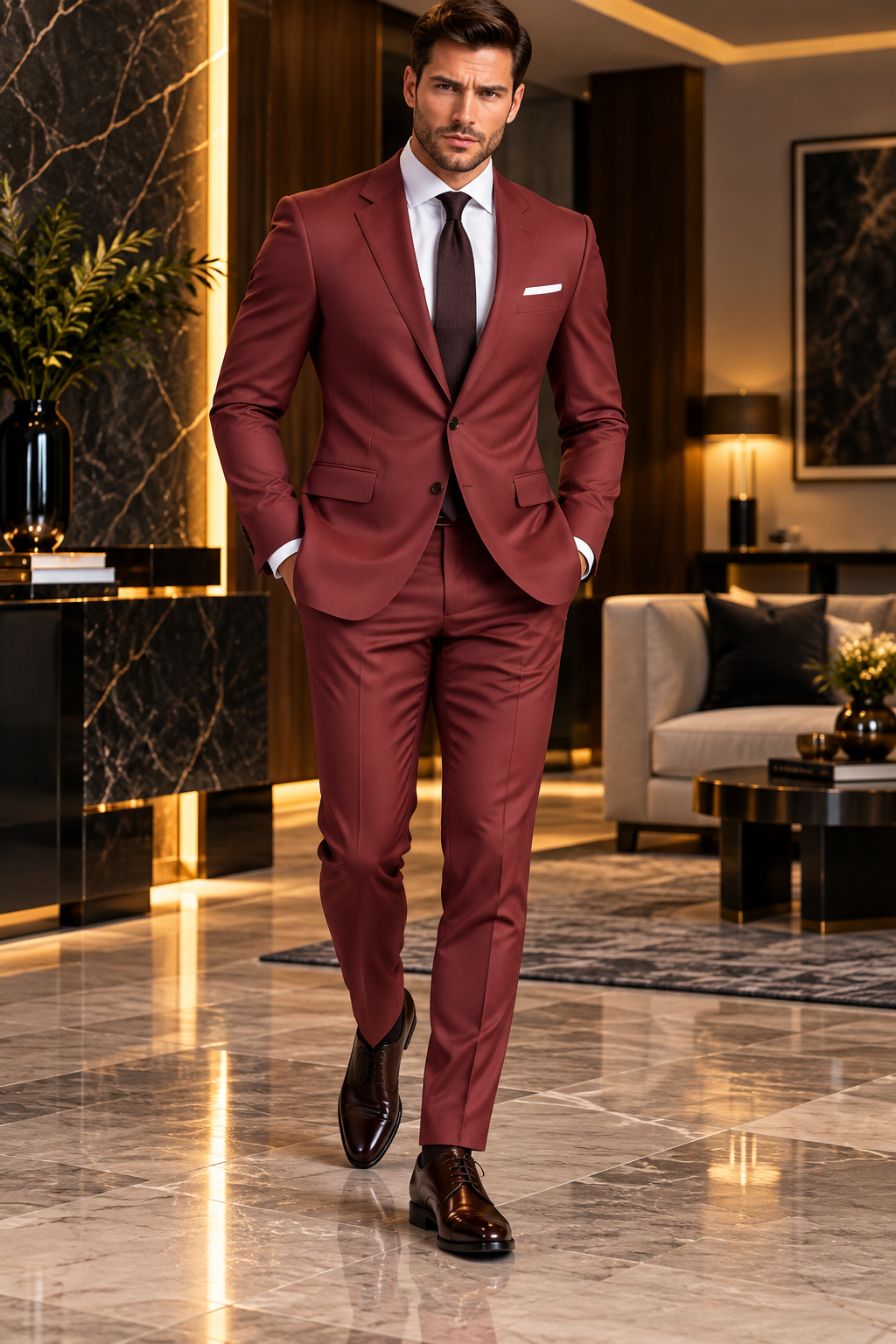 Terno Masculino Slim 2 Peças Avelcourt