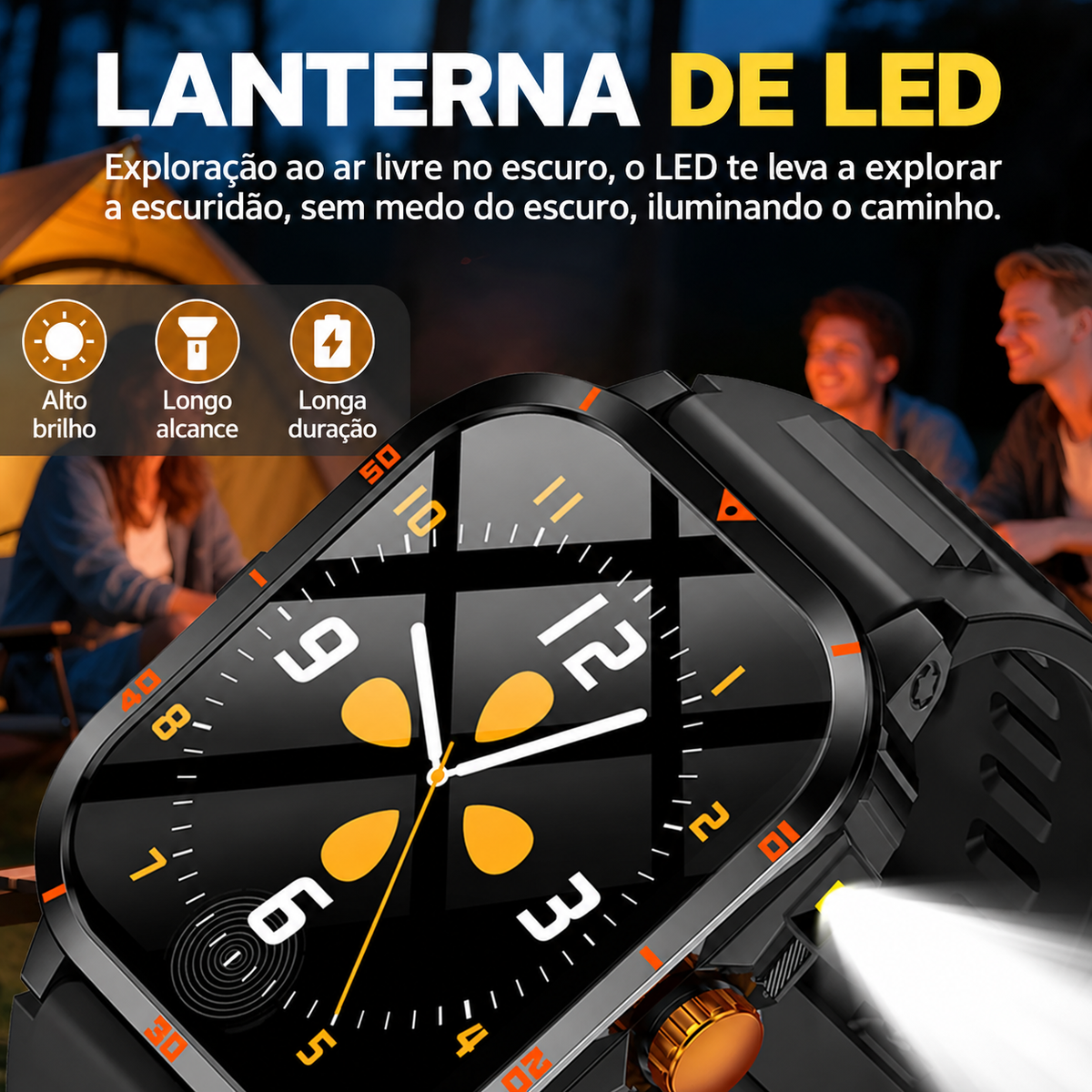 Smartwatch Masculino Esportivo Callforge