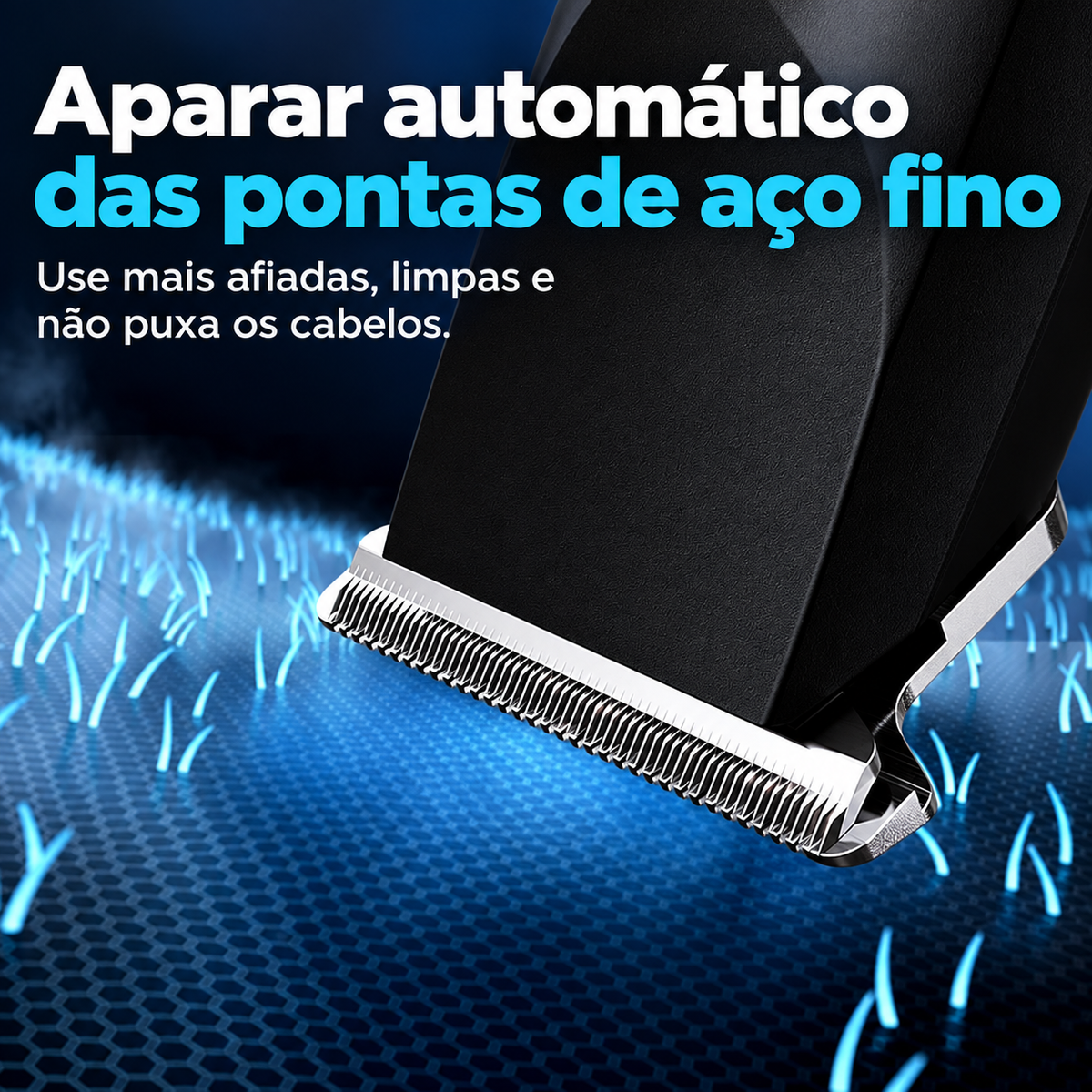 Máquina de Cortar Cabelo e Barba Recarregável BarberForge