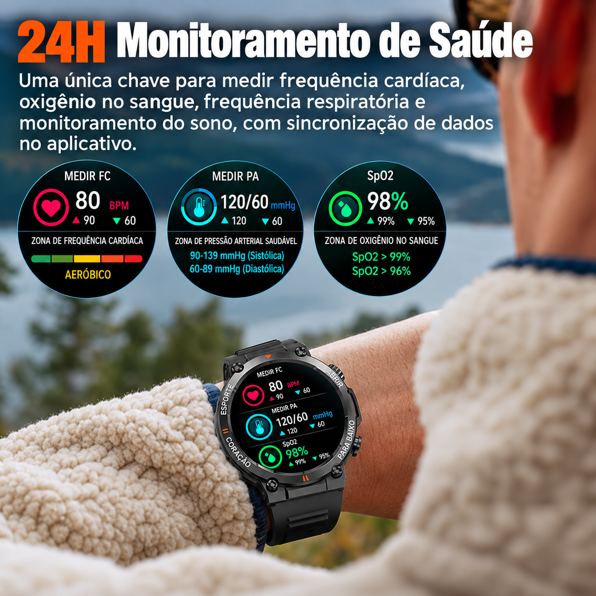 Smartwatch Masculino FieldPulse