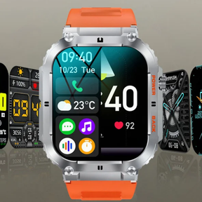 Smartwatch Militar Pro + Pulseira de Brinde