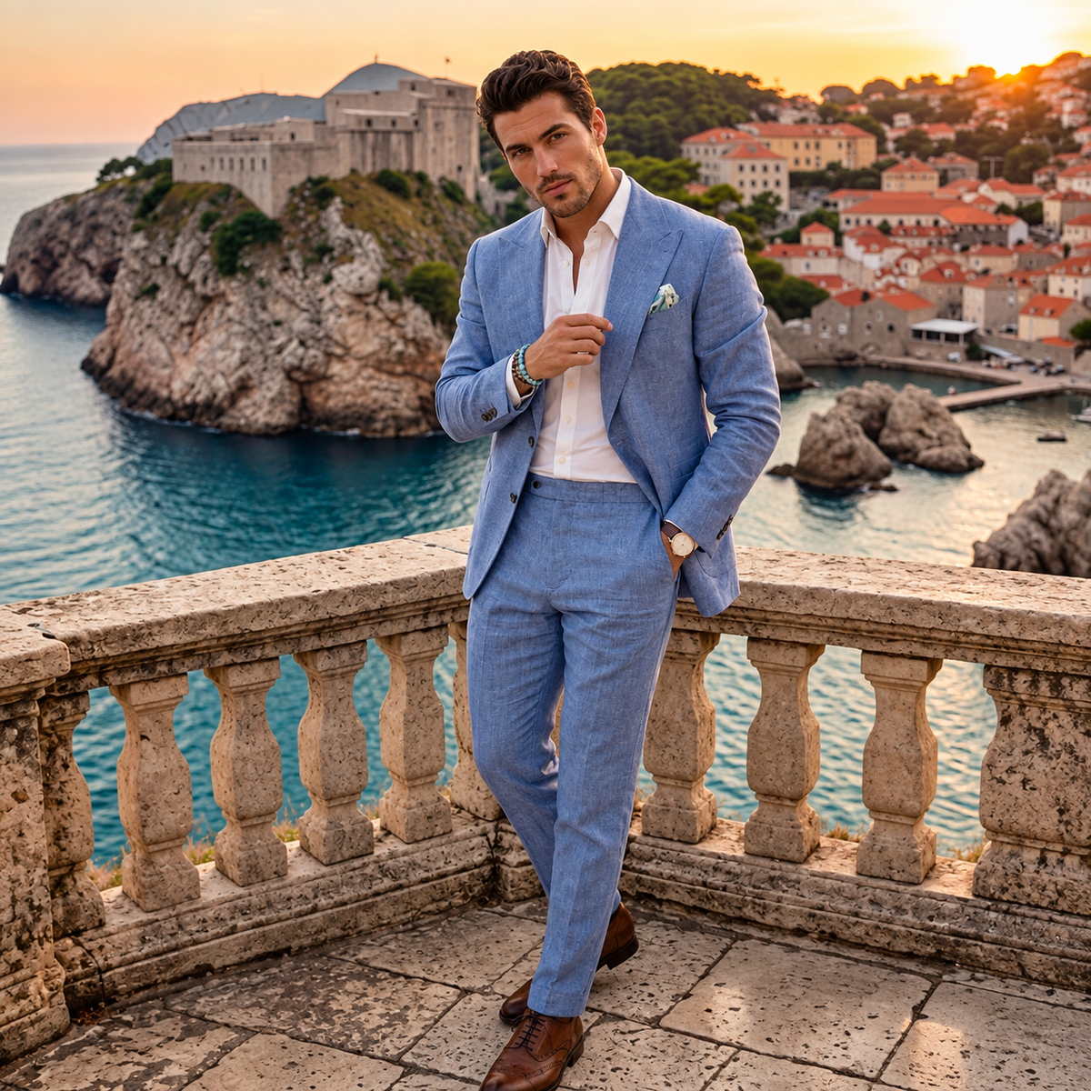 Terno Masculino Slim 2 Peças Marencourt