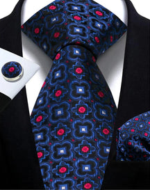 Gravata Masculina Paisley Jacquard | Elegância e Estilo