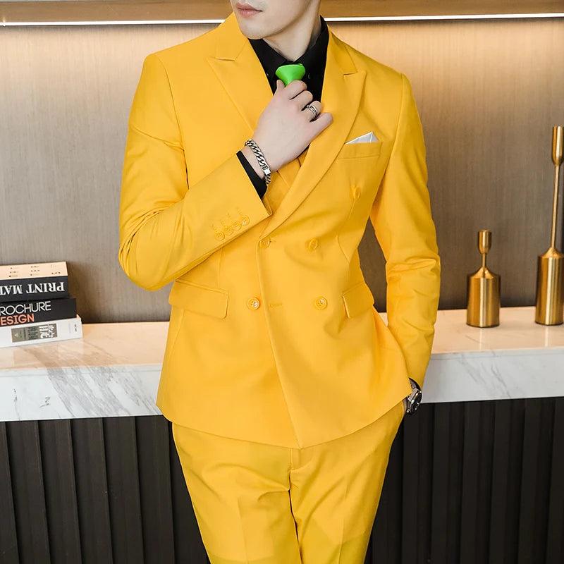 Terno Masculino Slim Fit Elegância Para Casamentos e Eventos Formais