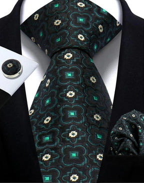 Gravata Masculina Paisley Jacquard | Elegância e Estilo