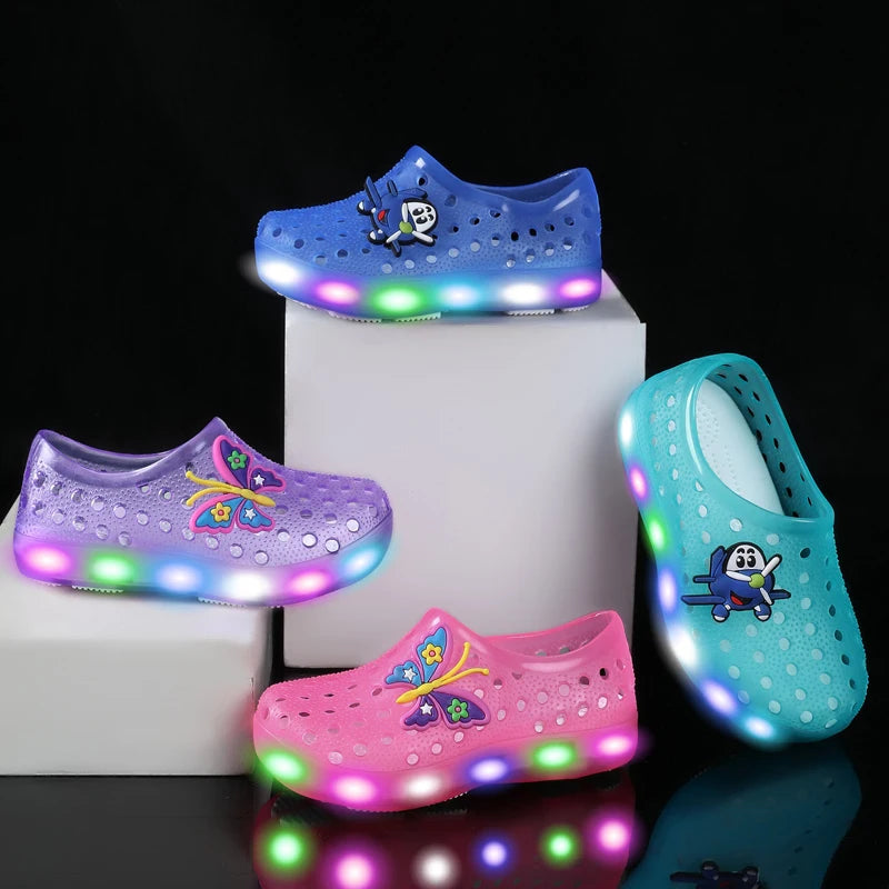 Sandália Infantil com Luz de LED Qawal