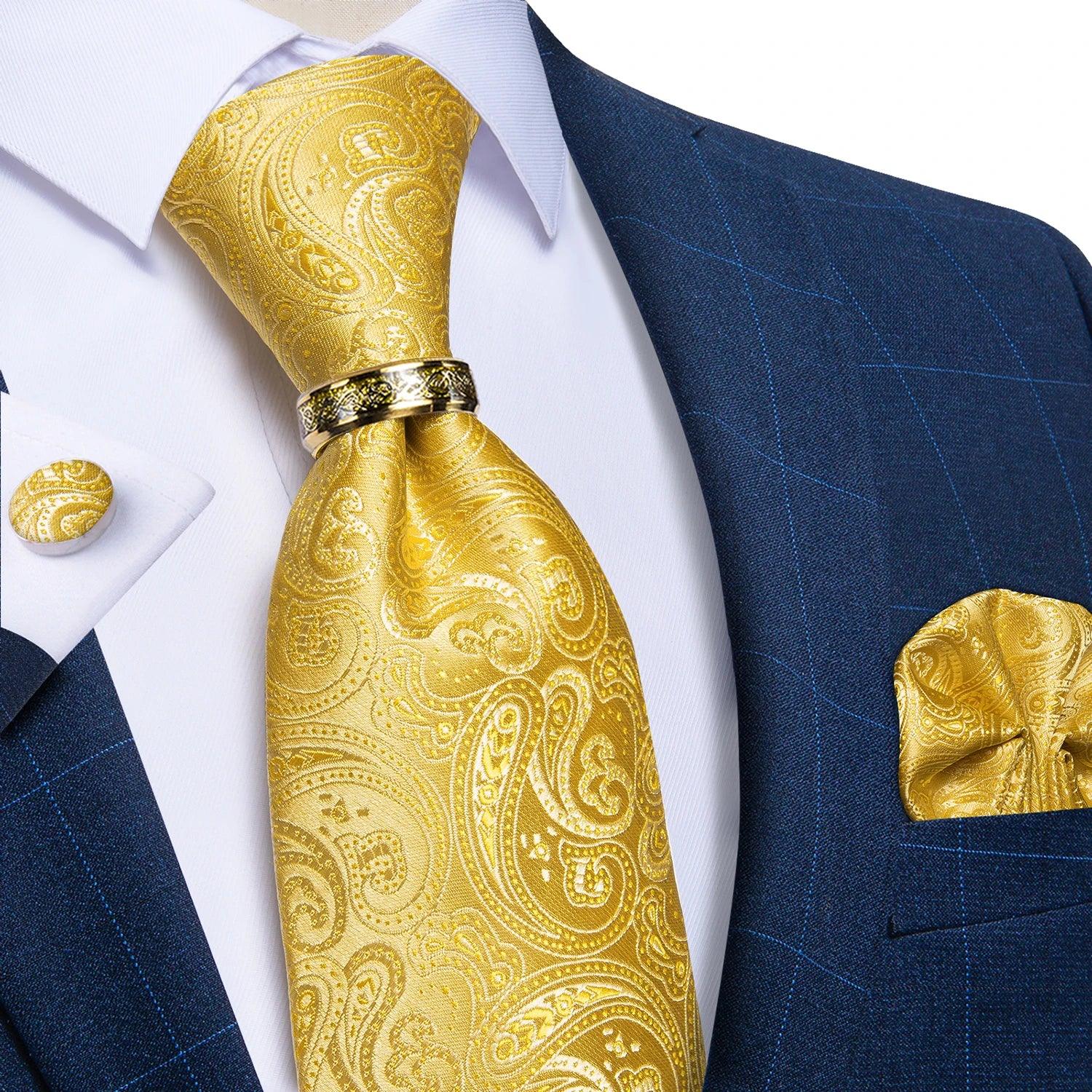 Gravata Masculina Floral 8cm – Elegante em Poliéster Premium