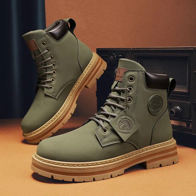 Bota Masculina de Couro Imperador