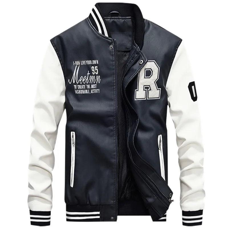 Jaqueta Masculina de Couro Hilbert