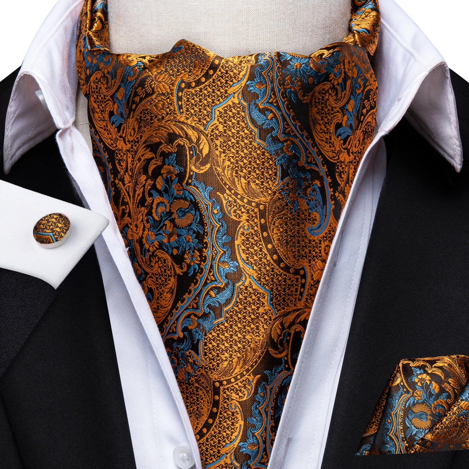 Gravata Jacquard de Seda Hi-Tie