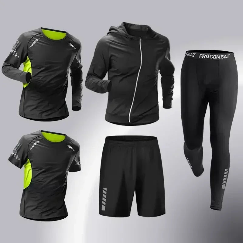 Conjunto de Roupa Esportiva Masculino Para Corrida