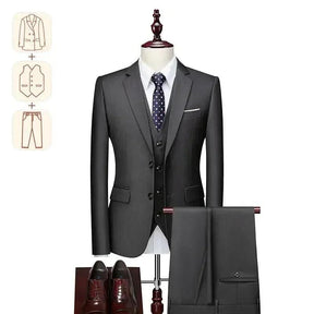 Terno Masculino Plus Size 3 Peças