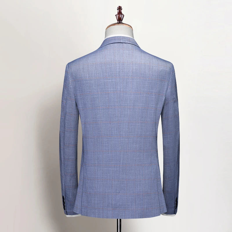 Terno Social Completo Masculino 3 Peças Alfaiataria Moderna