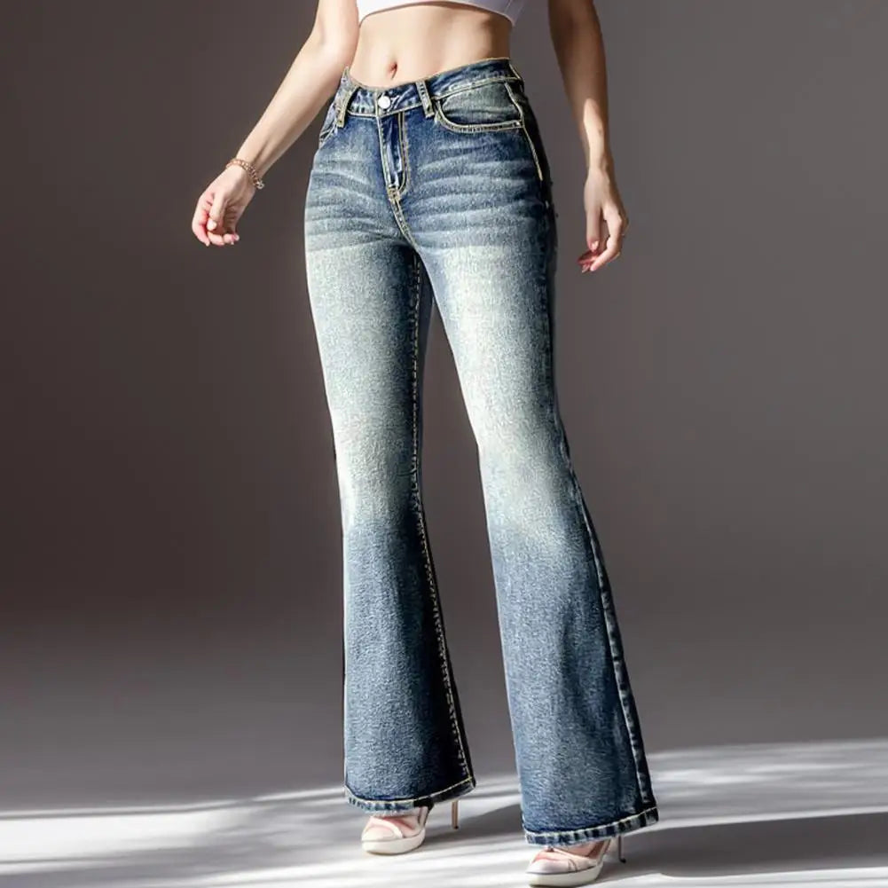 Calça Jeans Feminina Cintura Alta Gradiente