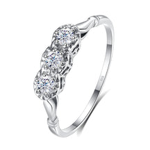 Anel Feminino Moissanite