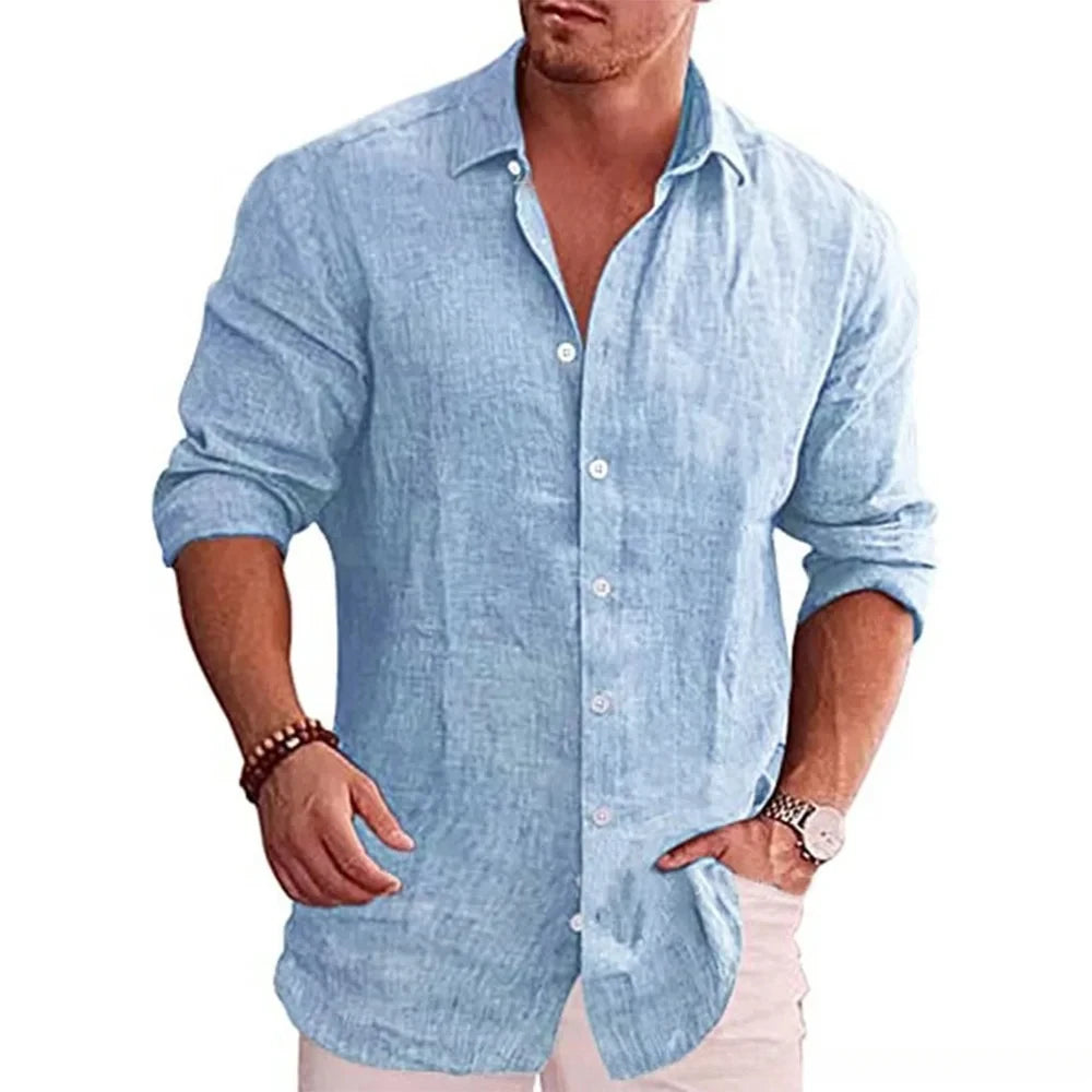 Camisa Masculina Manga Longa