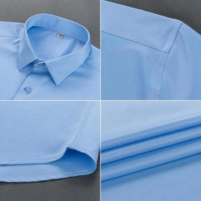 Camisa Masculina Slim Fit Antirrugas Manga Longa