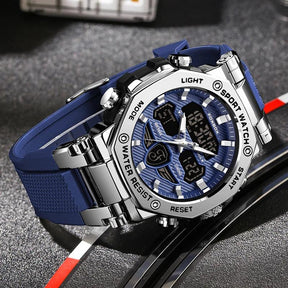 Relógio Masculino Militar Foxbox À Prova d'Água e Luminoso