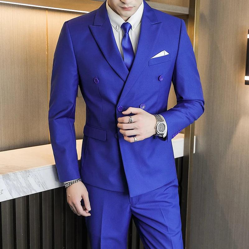 Terno Masculino Slim Fit Elegância Para Casamentos e Eventos Formais