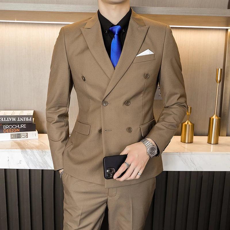 Terno Masculino Slim Fit Elegância Para Casamentos e Eventos Formais